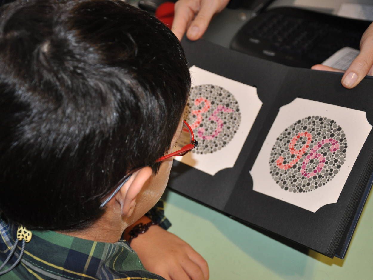 Optometric examination